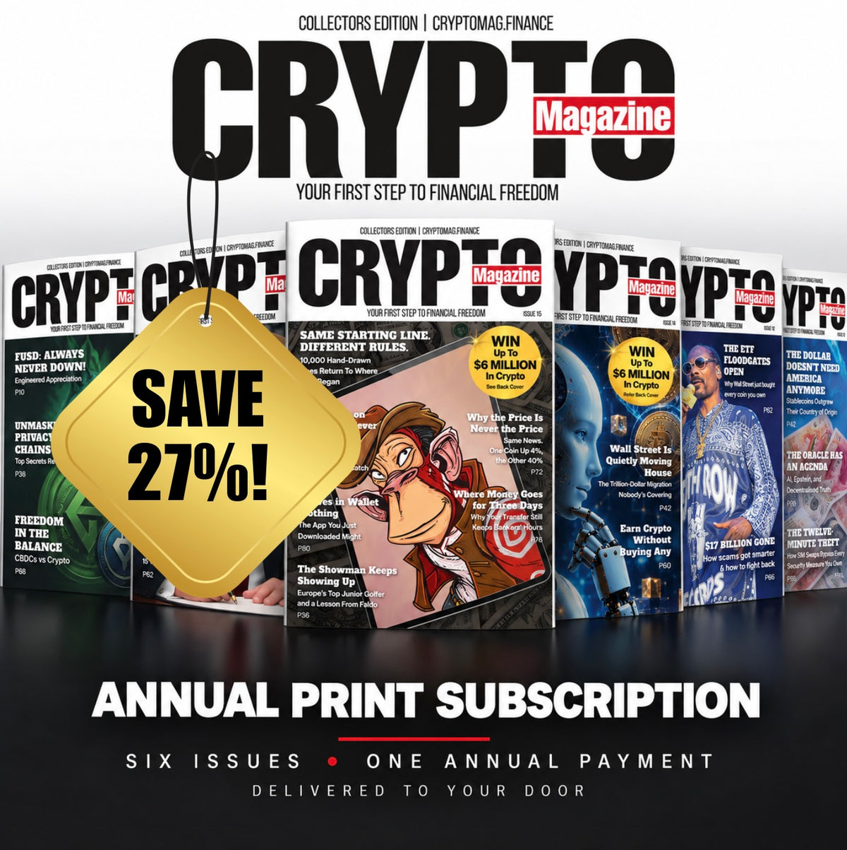 Crypto Magazine - Print Subscription