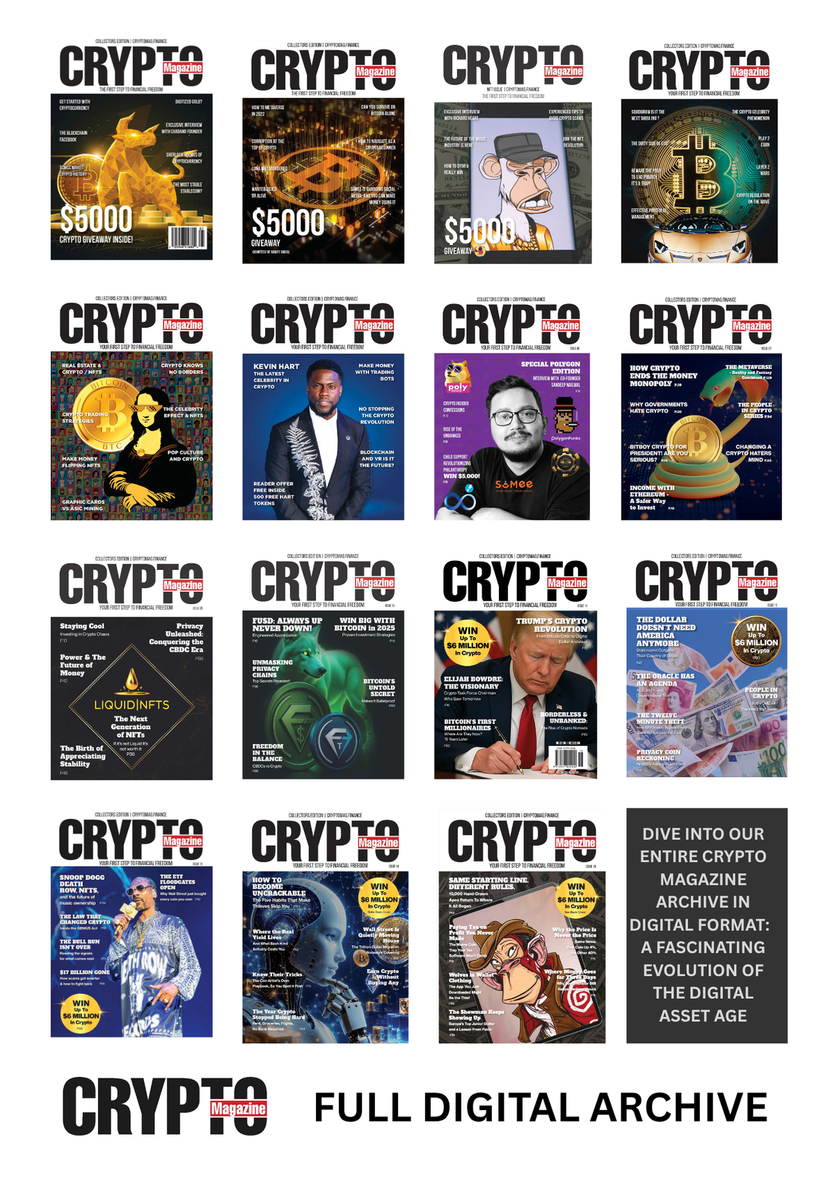 Crypto Magazine - The Complete Digital Archive